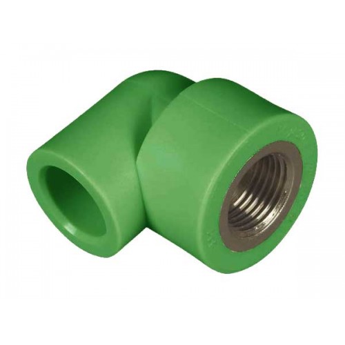 what is PPR FITTING DOUBLE FEMALE THREADED BRASS ELBOW